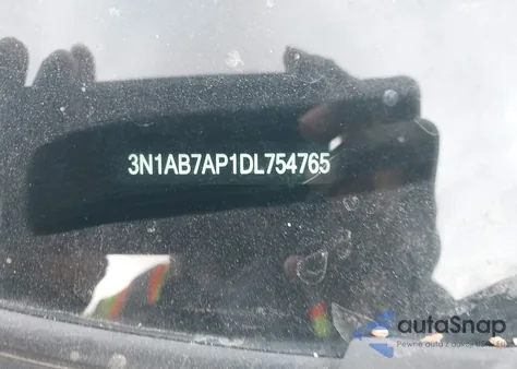 2013 Nissan Sentra Sl из США, поврежденный, VIN 3N1AB7AP1DL754765